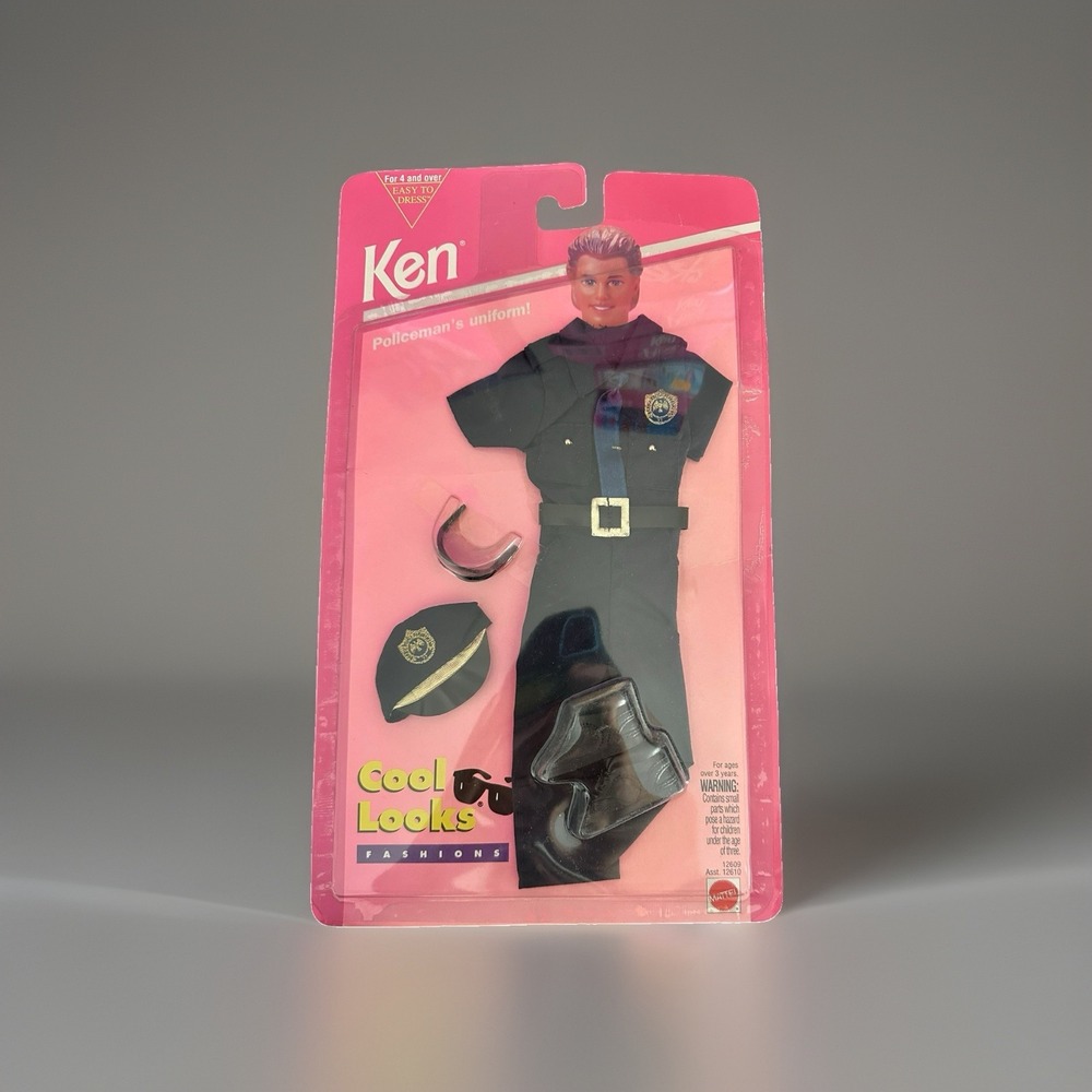 #2024 RARE NRFC Cool Looks Ken (Barbie) Police Officer Uniform Fashion